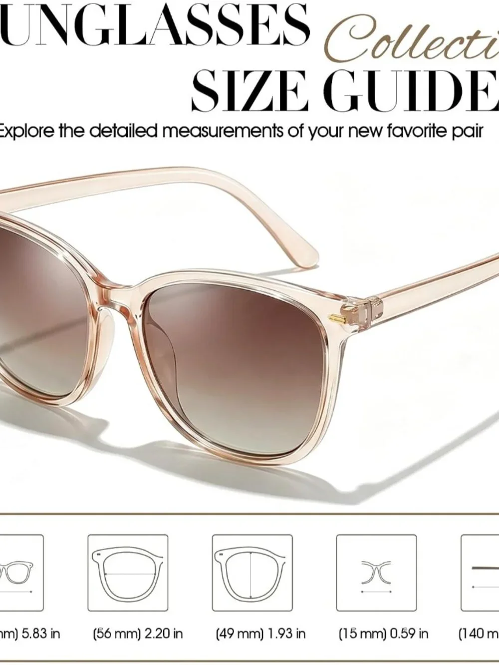 Chic Polarized Sunglasses for Women - UV400 Pink Mirrored Lens, Lightweight